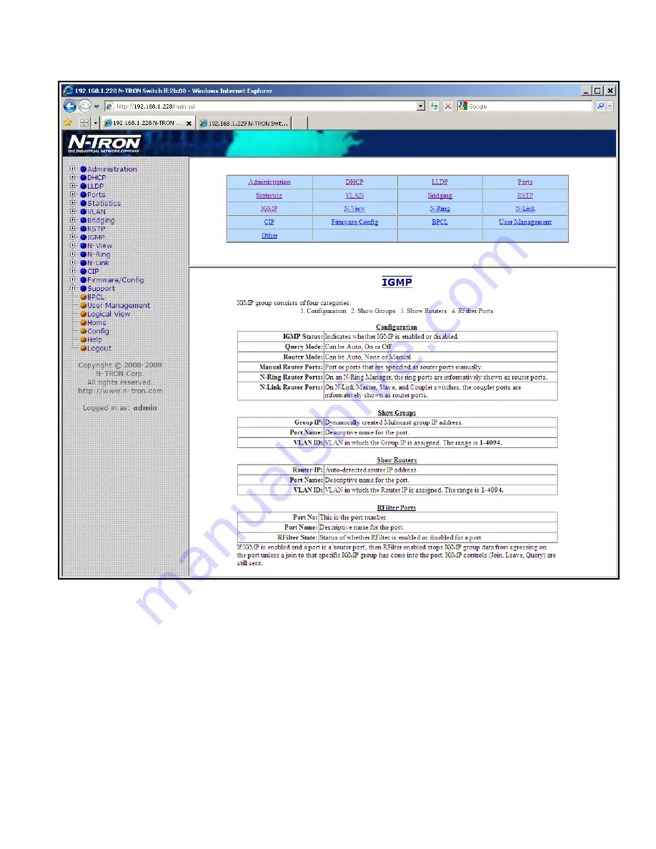 N-Tron 7010TX Series User Manual & Installation Manual Download Page 123