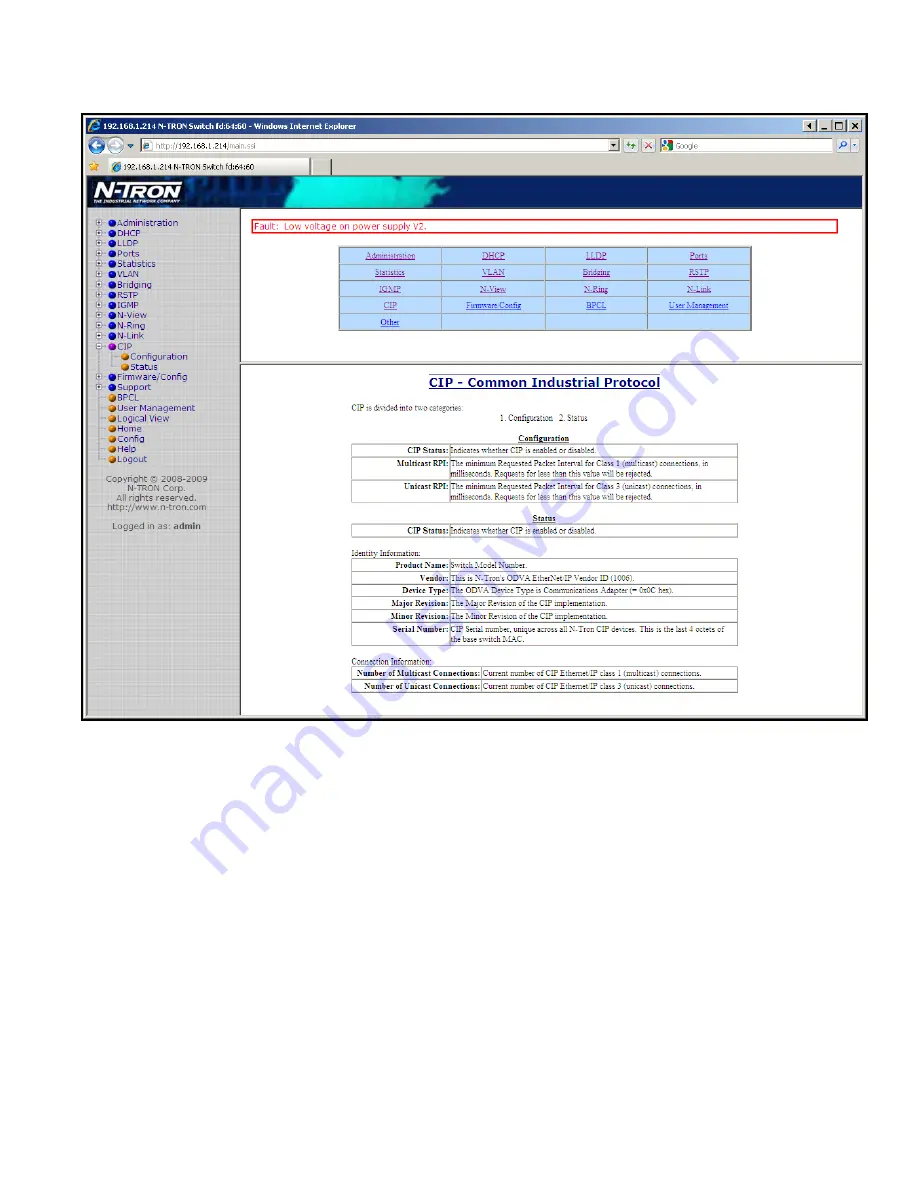 N-Tron 7010TX Series User Manual & Installation Manual Download Page 127