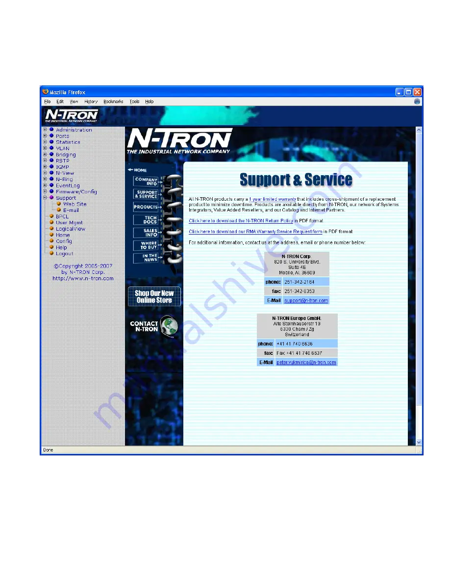 N-Tron 9000 Series User Manual & Installation Manual Download Page 72