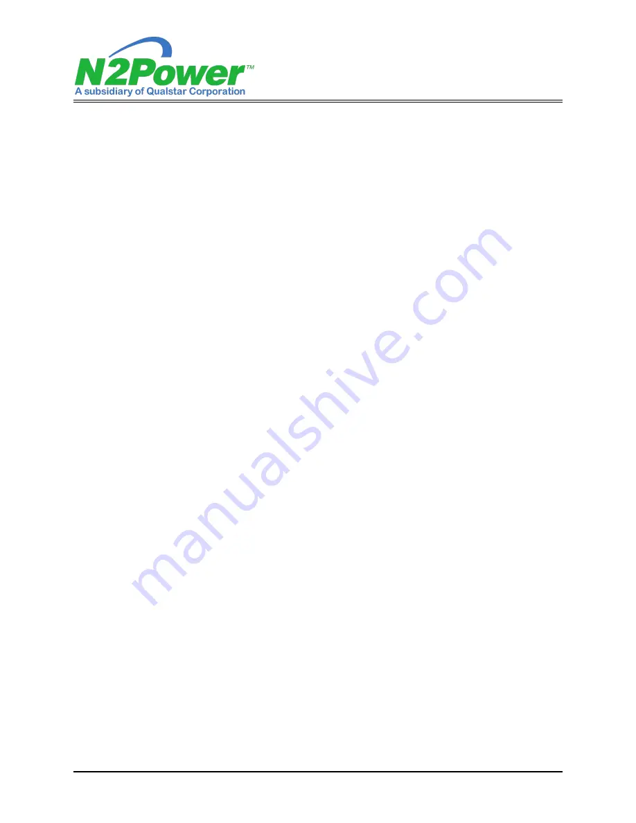 N2Power XL270 Series User Manual Download Page 7