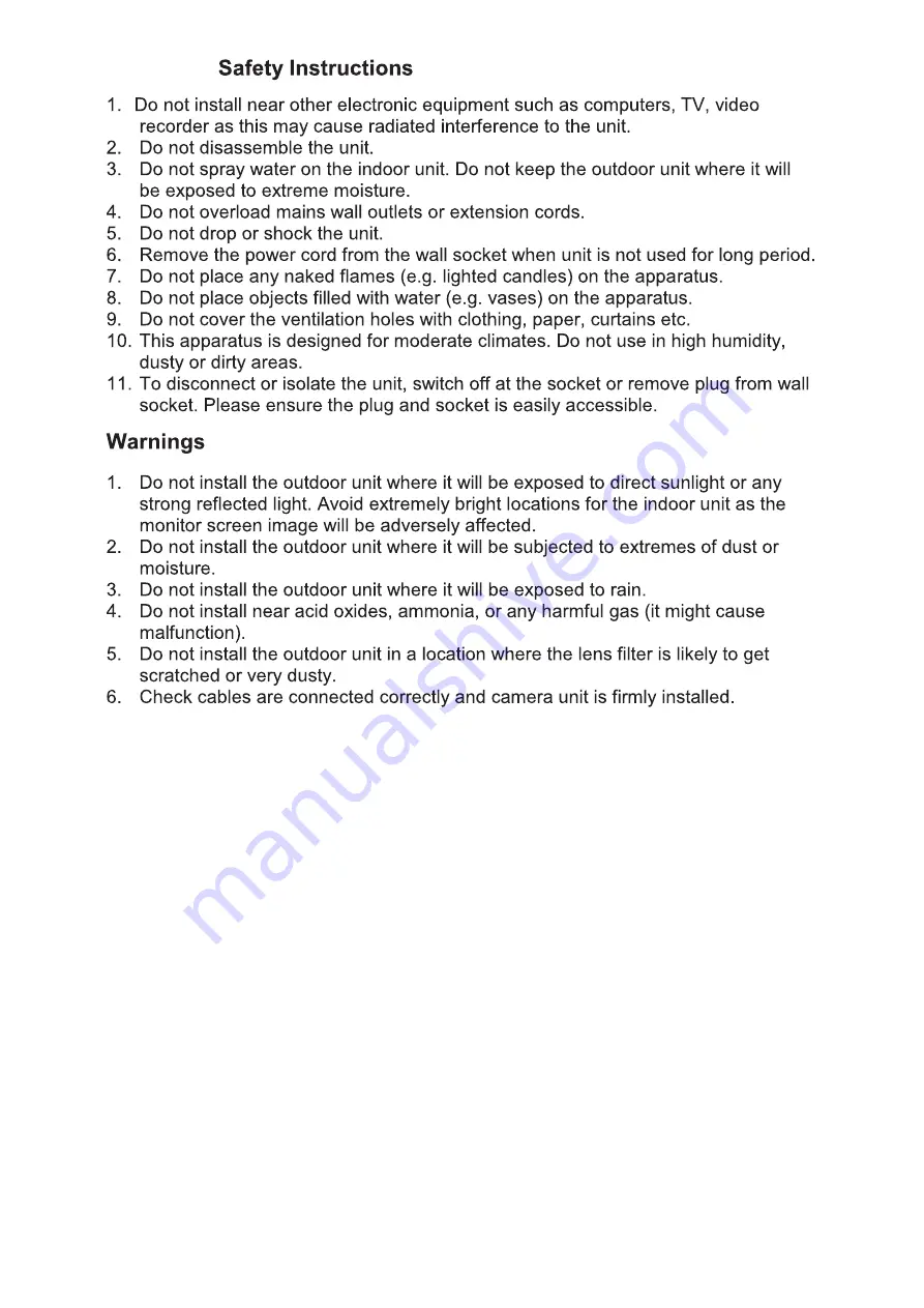 NA-DE NVC-5104 Safety & Operating Instructions Manual Download Page 19