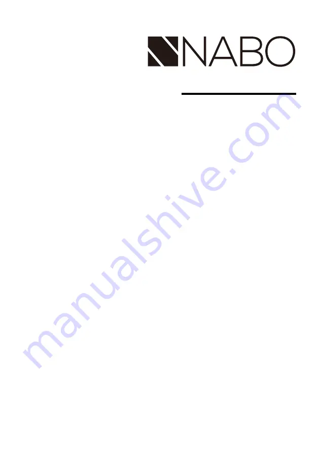 NABO GN 2741 Instruction Manual Download Page 1