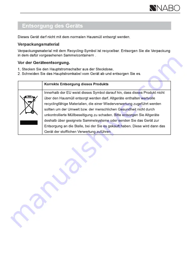 NABO GS 1065 Manual Download Page 15