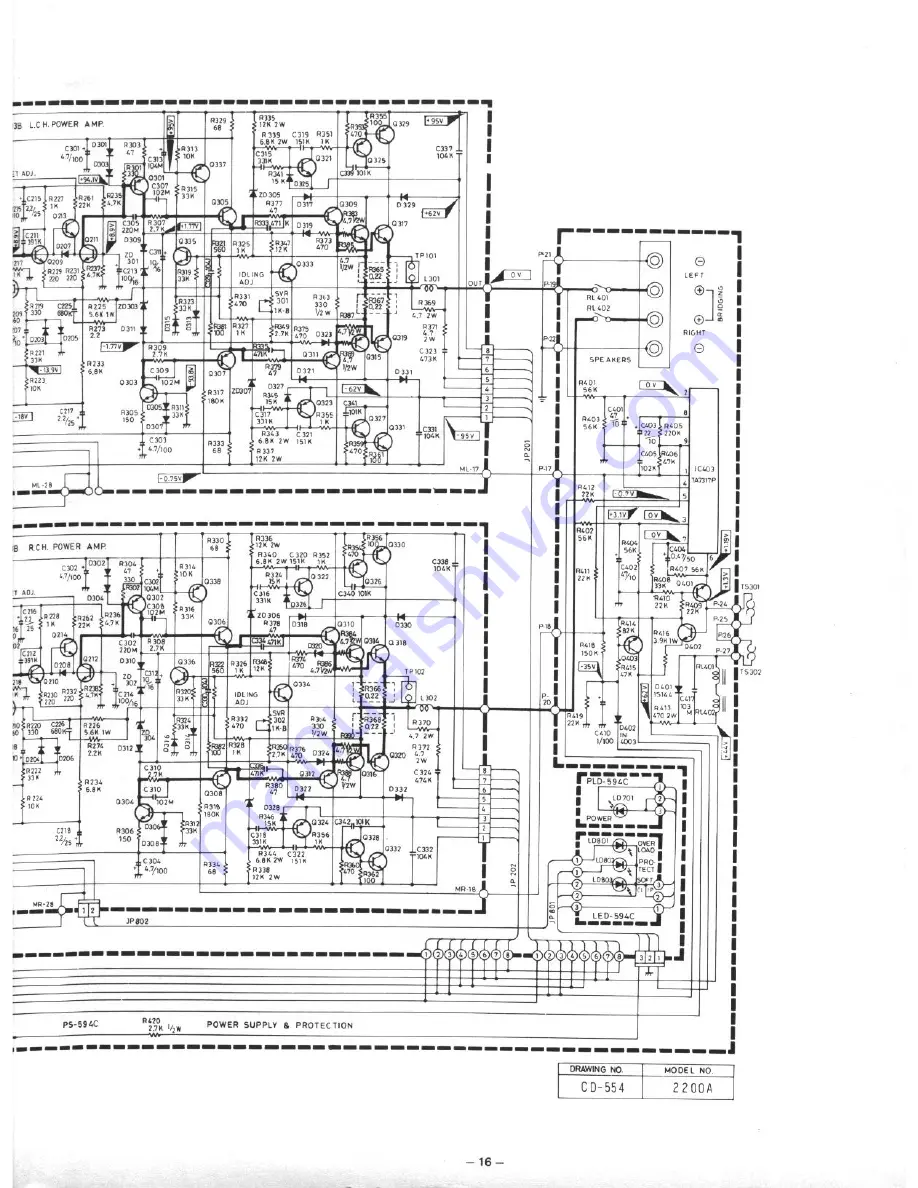 NAD 2200PE Service Manual Download Page 5