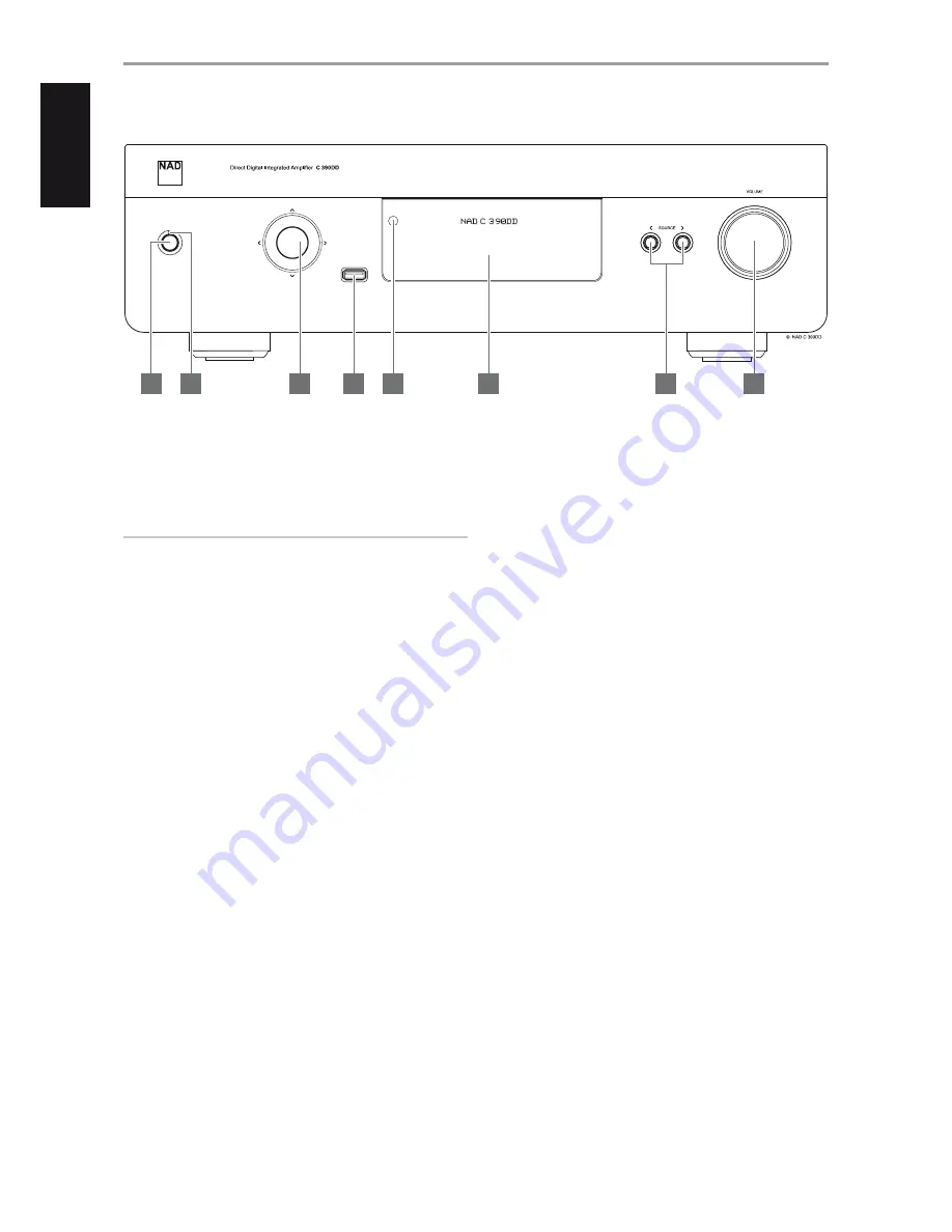 NAD C 3900DD Owner'S Manual Download Page 6