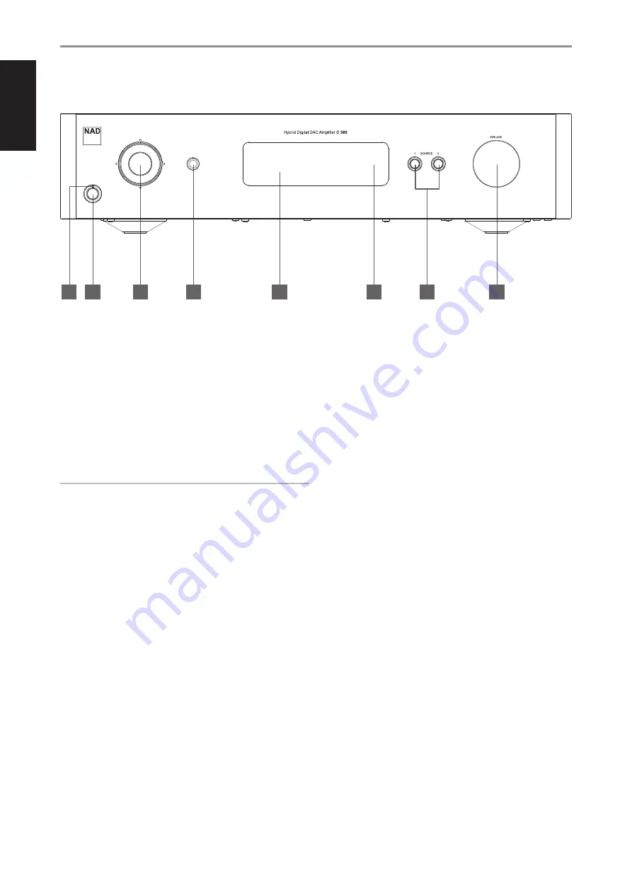 NAD C 399 Owner'S Manual Download Page 6