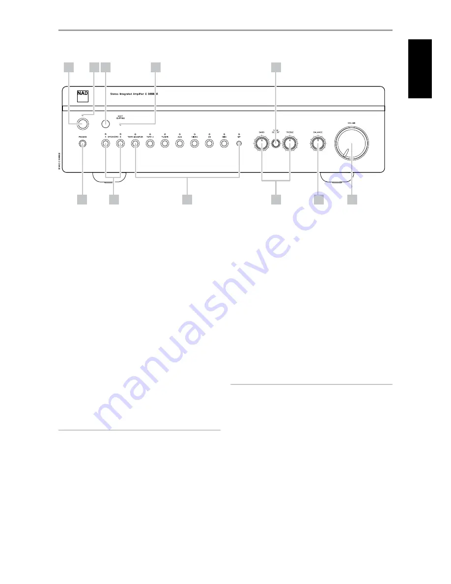 NAD C355BEE Owner'S Manual Download Page 5