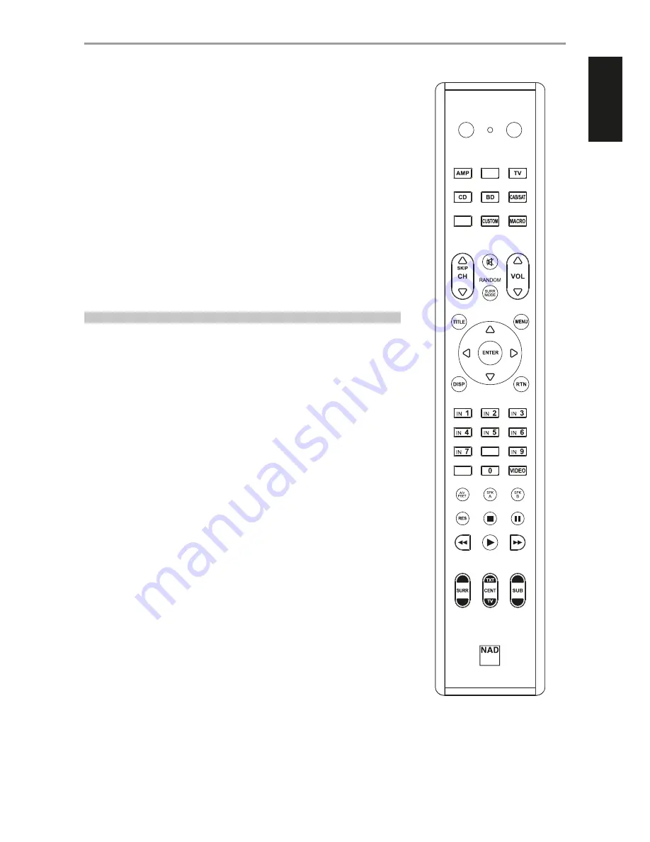 NAD M12 Owner'S Manual Download Page 15