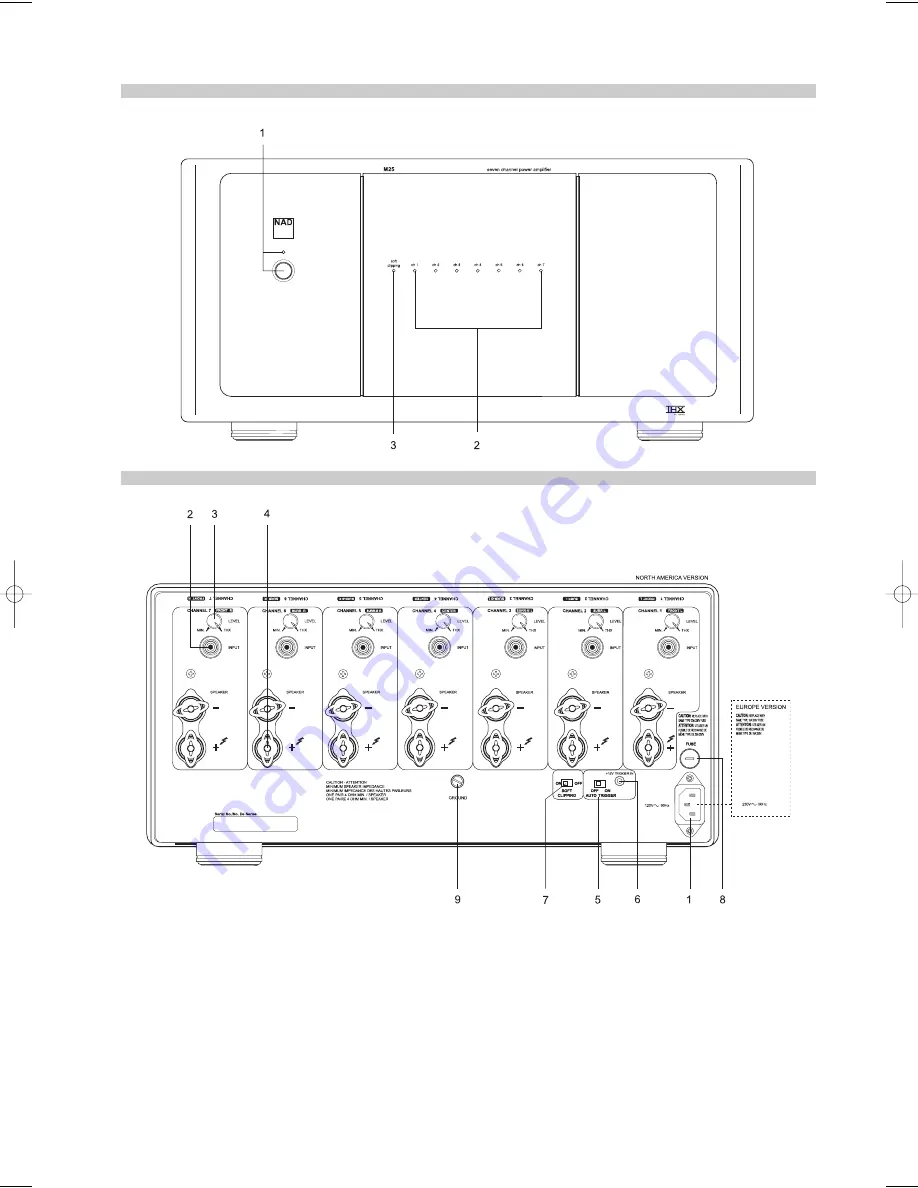 NAD M25 - MANUEL 2 Owner'S Manual Download Page 4