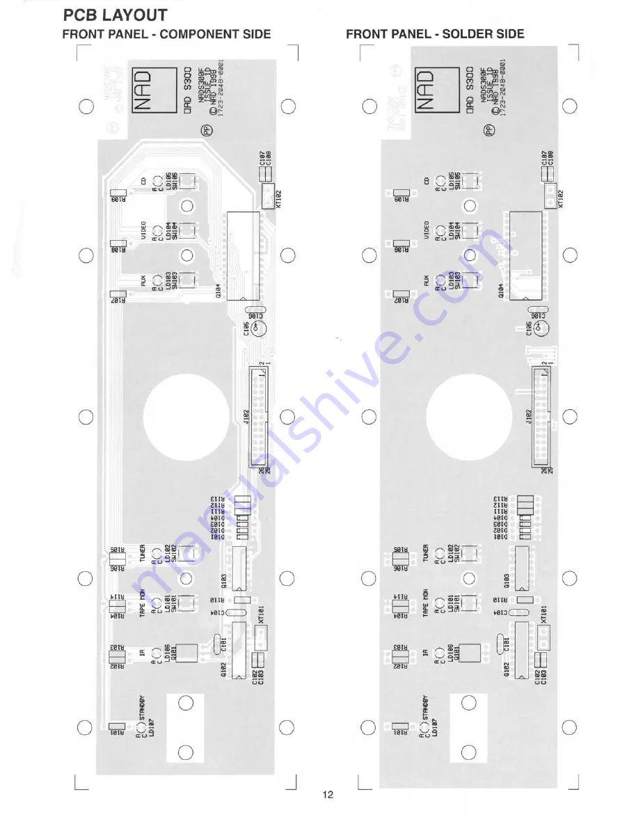 NAD Original instructions Service Manual Download Page 12