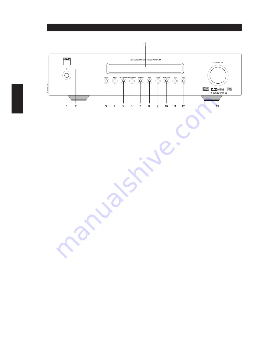 NAD S170iAV Owner'S Manual Download Page 50