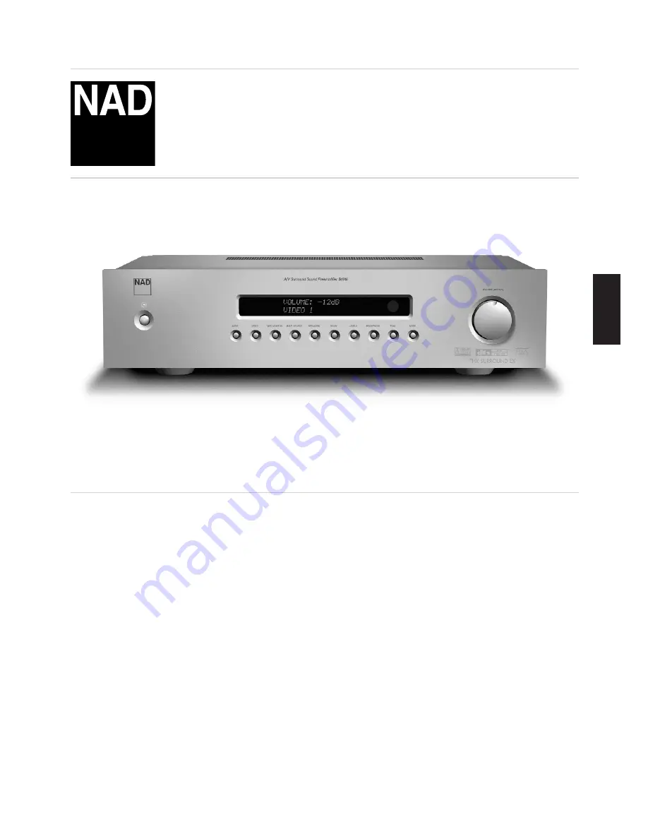 NAD S170iAV Owner'S Manual Download Page 83