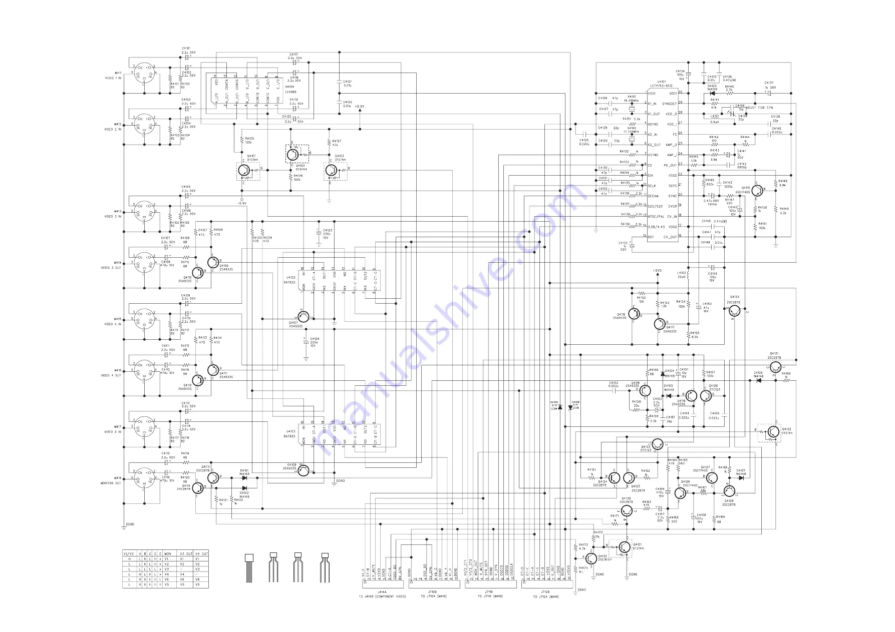 NAD T 163 Service Manual Download Page 31