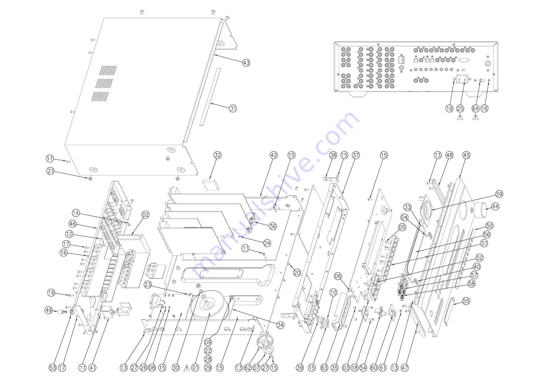 NAD T 163 Скачать руководство пользователя страница 45