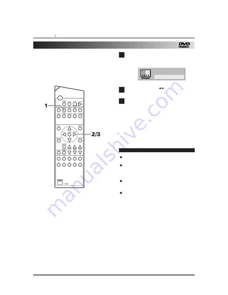 NAD T550DVD Скачать руководство пользователя страница 26