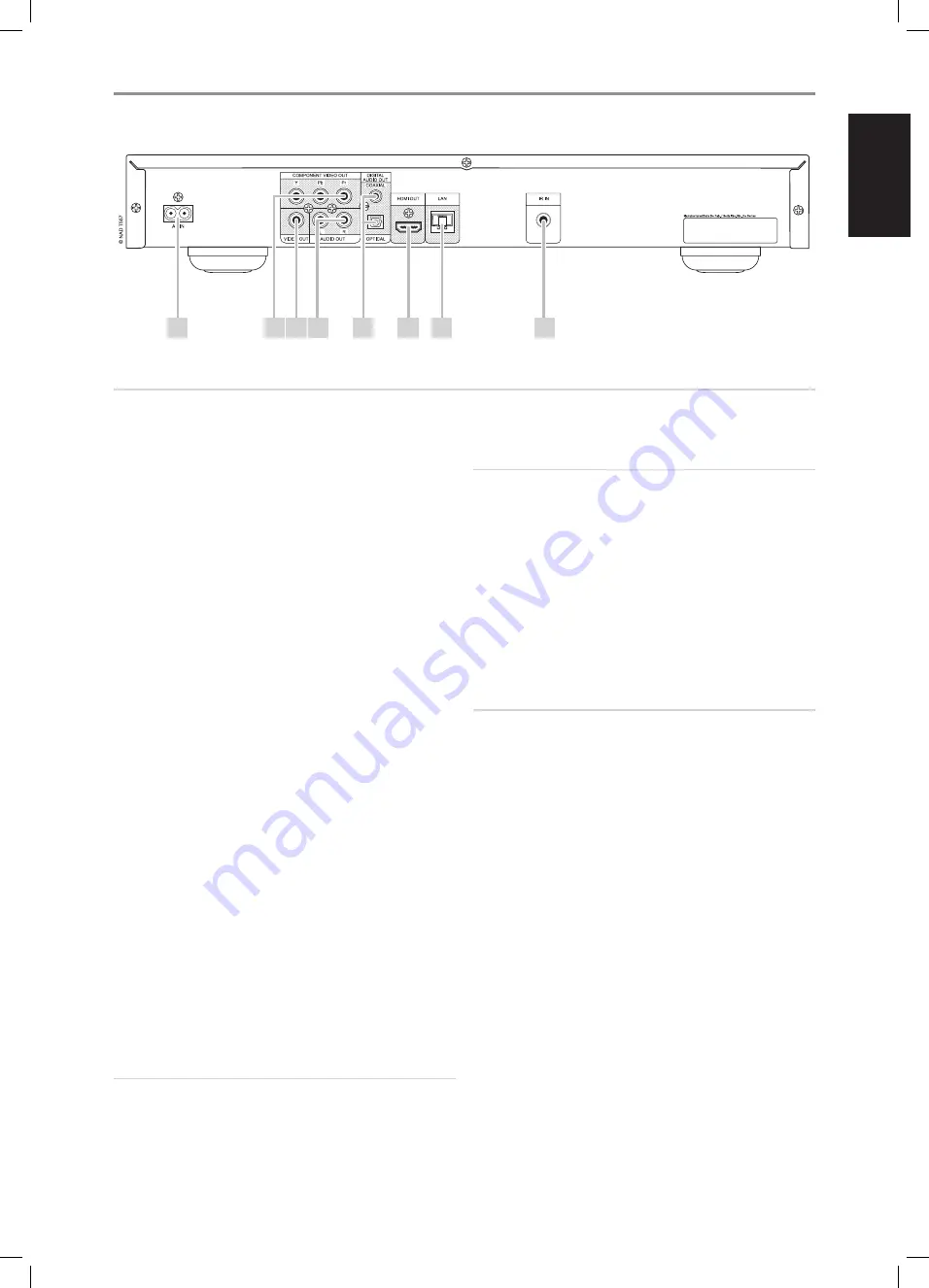 NAD T557C Owner'S Manual Download Page 9