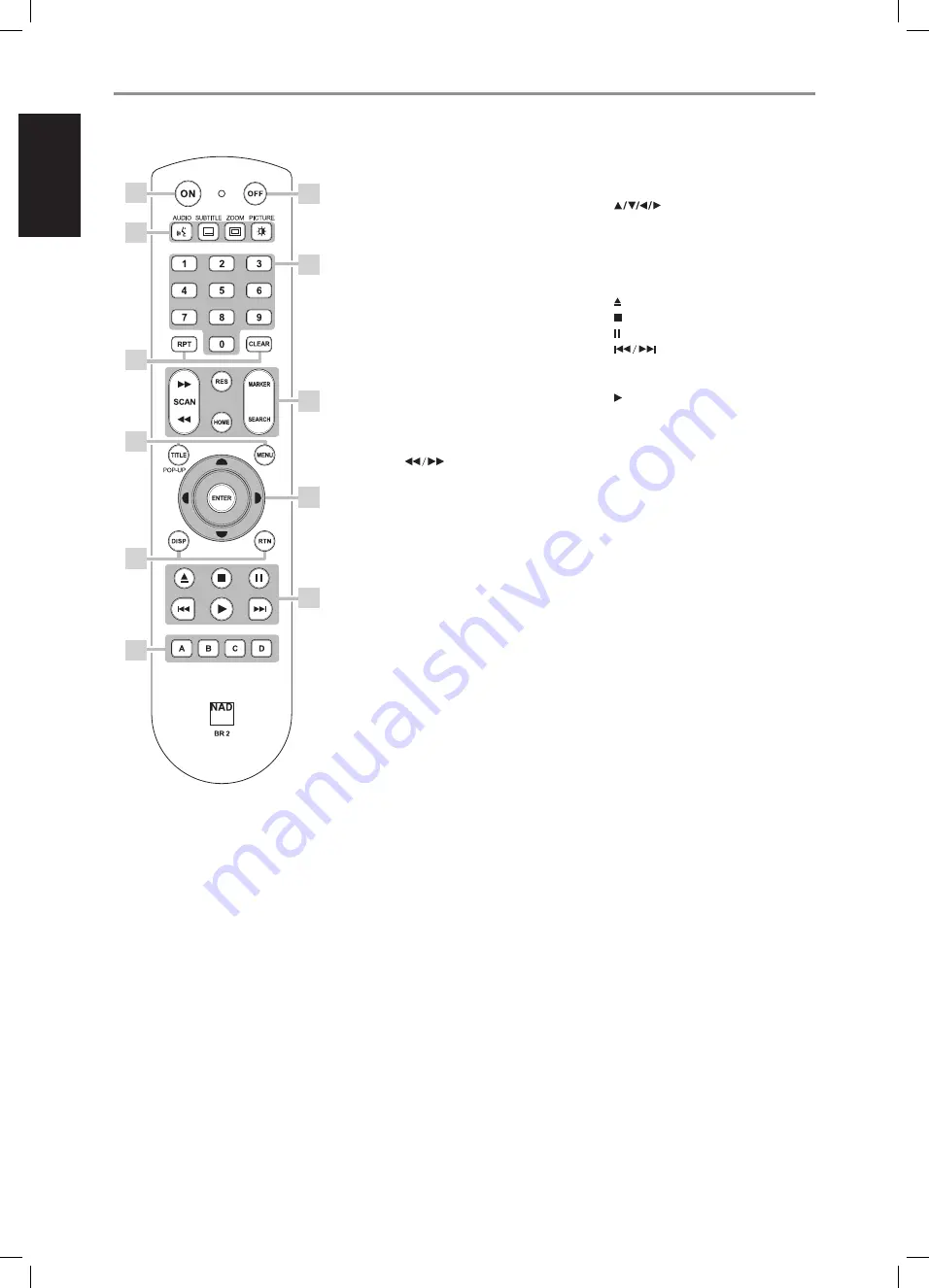 NAD T557C Скачать руководство пользователя страница 10