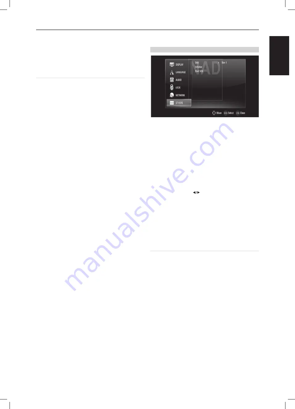 NAD T557C Owner'S Manual Download Page 17