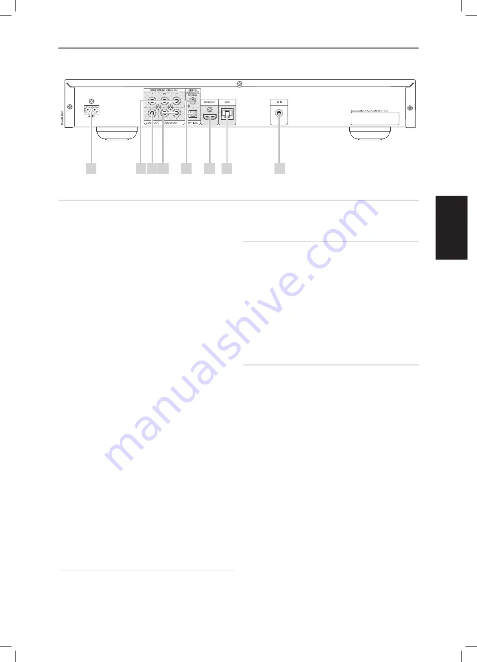 NAD T557C Owner'S Manual Download Page 61