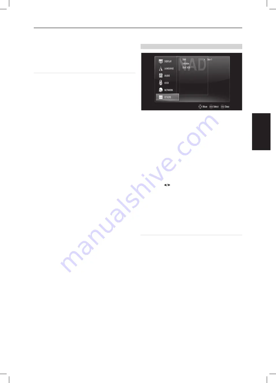 NAD T557C Owner'S Manual Download Page 69