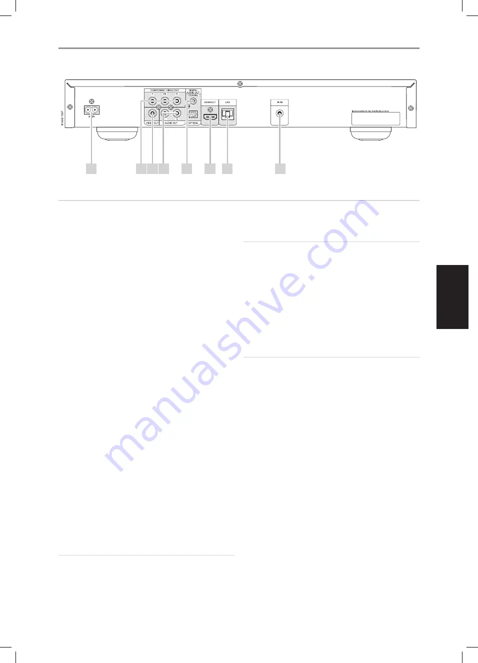 NAD T557C Owner'S Manual Download Page 87