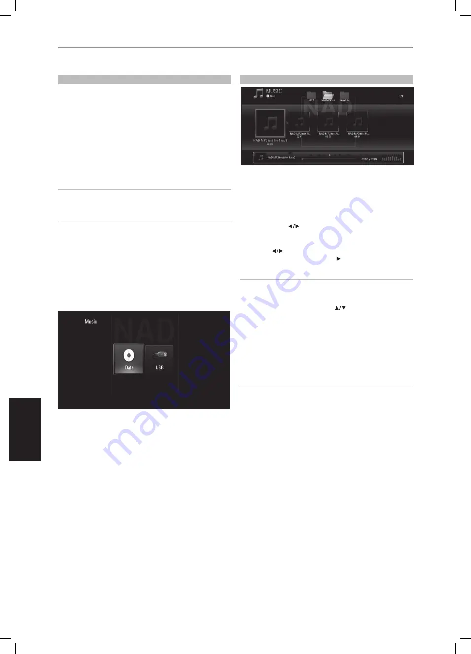 NAD T557C Owner'S Manual Download Page 148