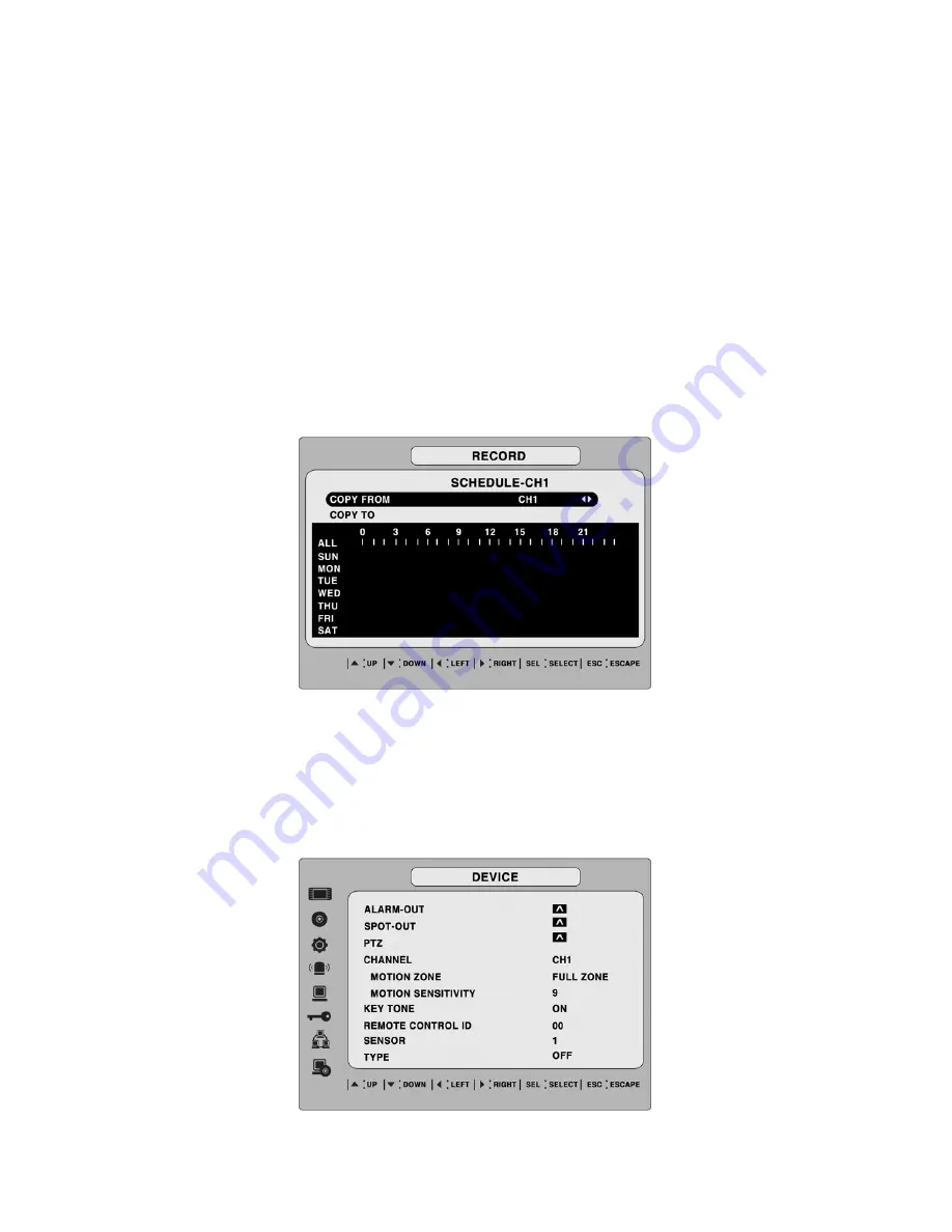 Nadatel SDVR-9000C User Manual Download Page 26