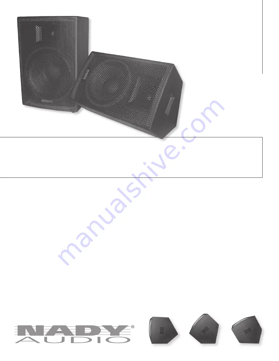 Nady Audio J-12M User Manual Download Page 1