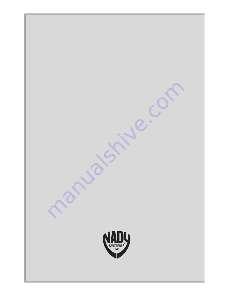 Nady Audio MaxTower PAS-250 Owner'S Manual Download Page 11