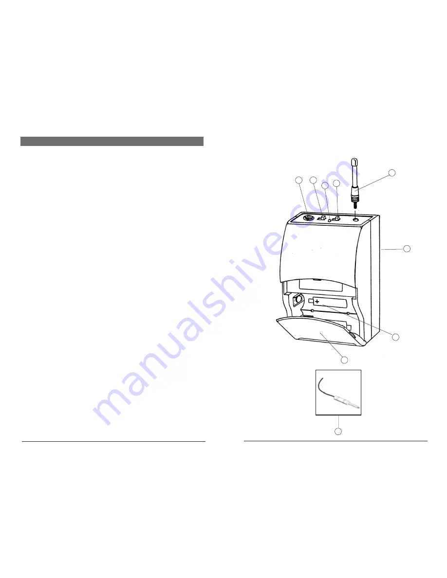 Nady Systems DigiTRU Diversity UB-33B Owner'S Manual Download Page 4