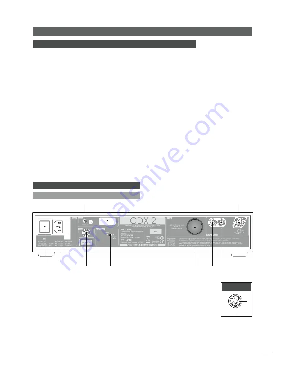 NAIM CD5 XS Скачать руководство пользователя страница 11