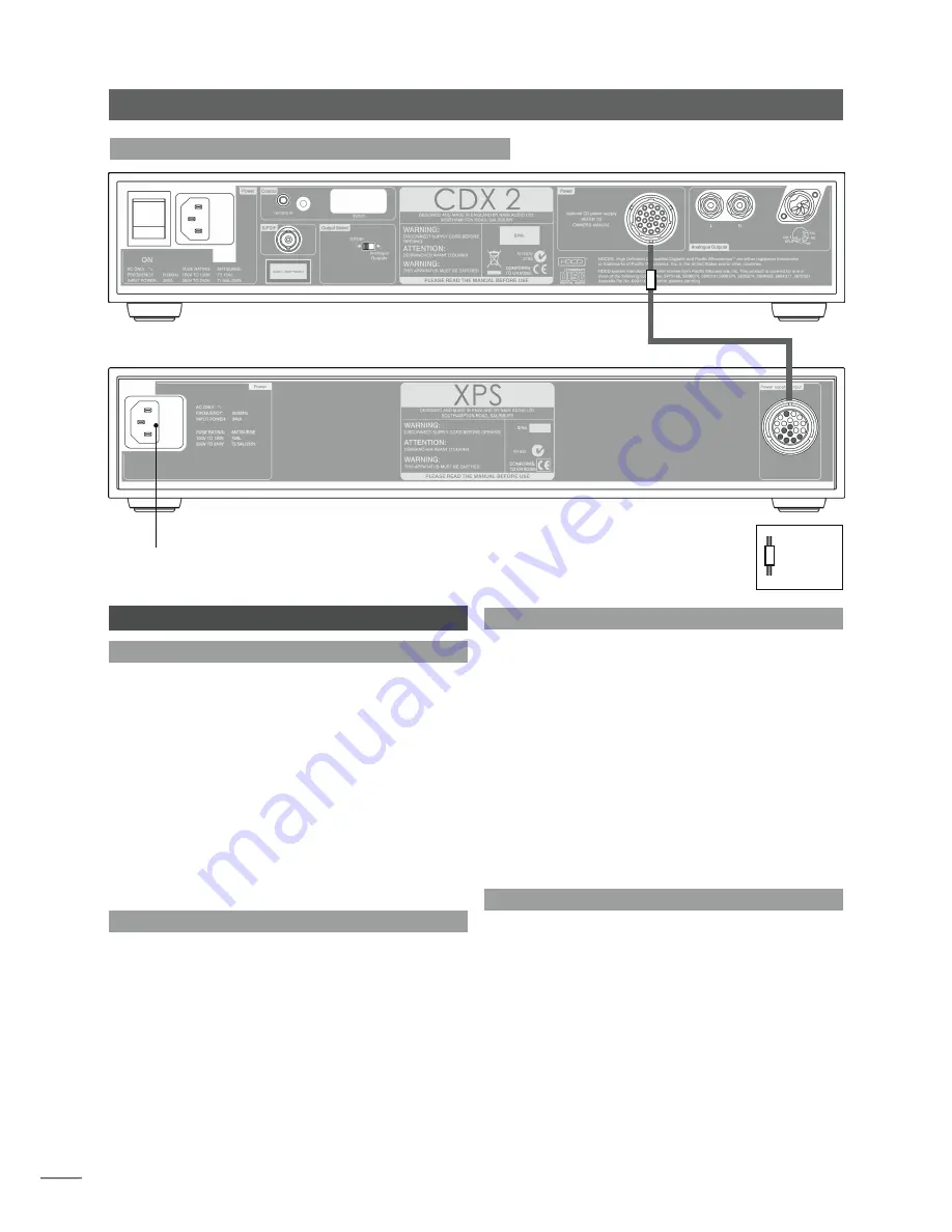 NAIM CD5 XS Manual Download Page 12