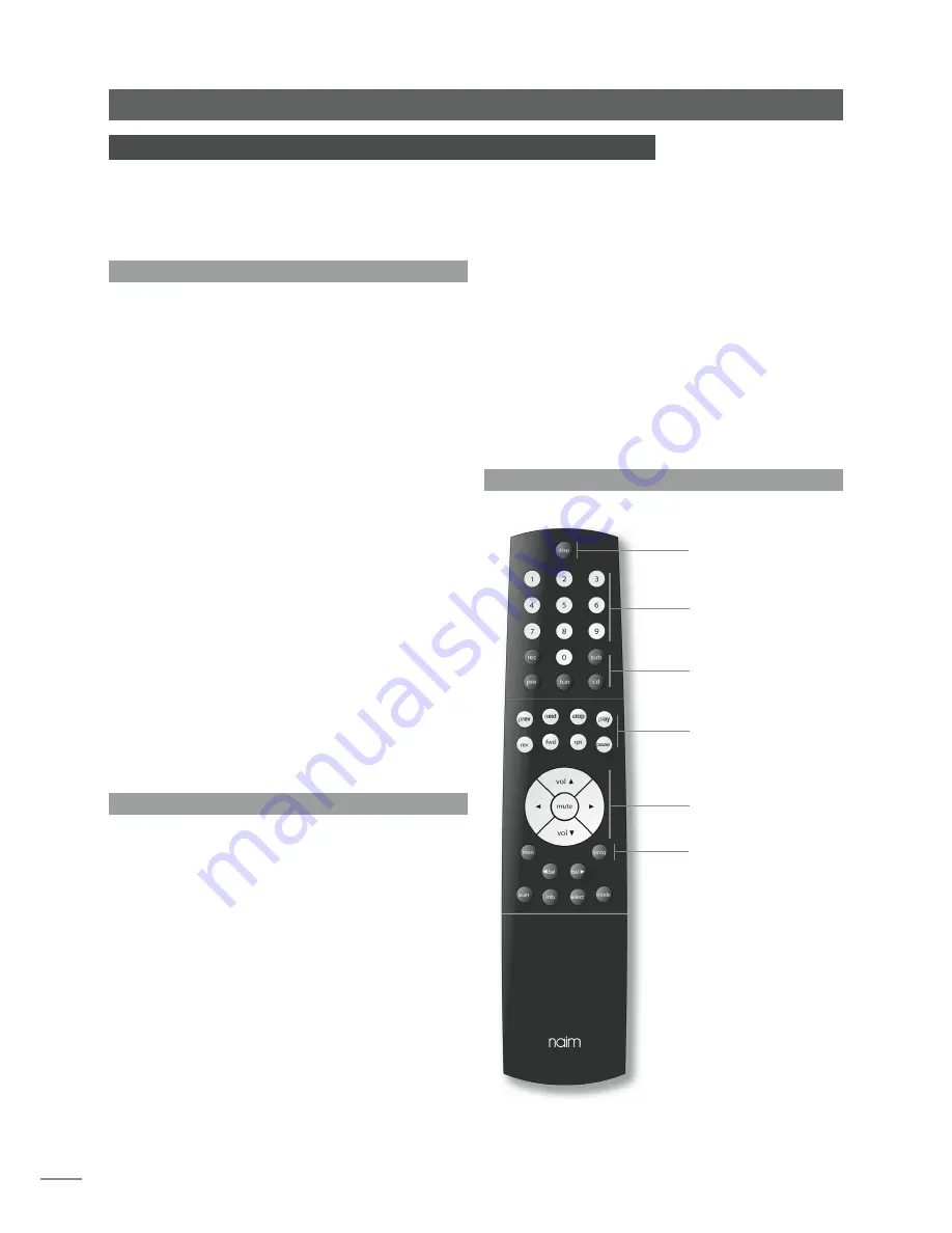 NAIM CD5 XS Manual Download Page 18