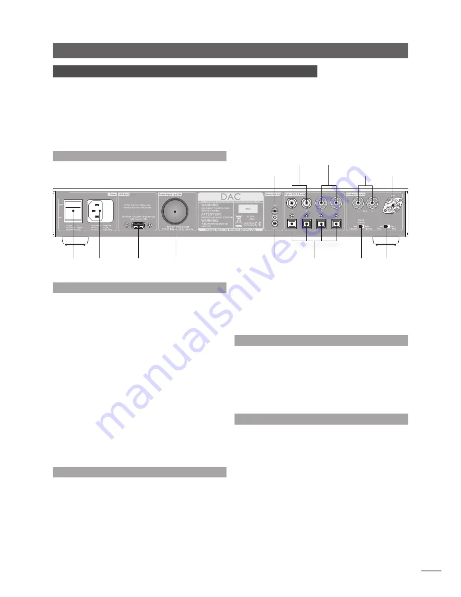 NAIM DAC - REFERENCE  ISSUE 3A Скачать руководство пользователя страница 3