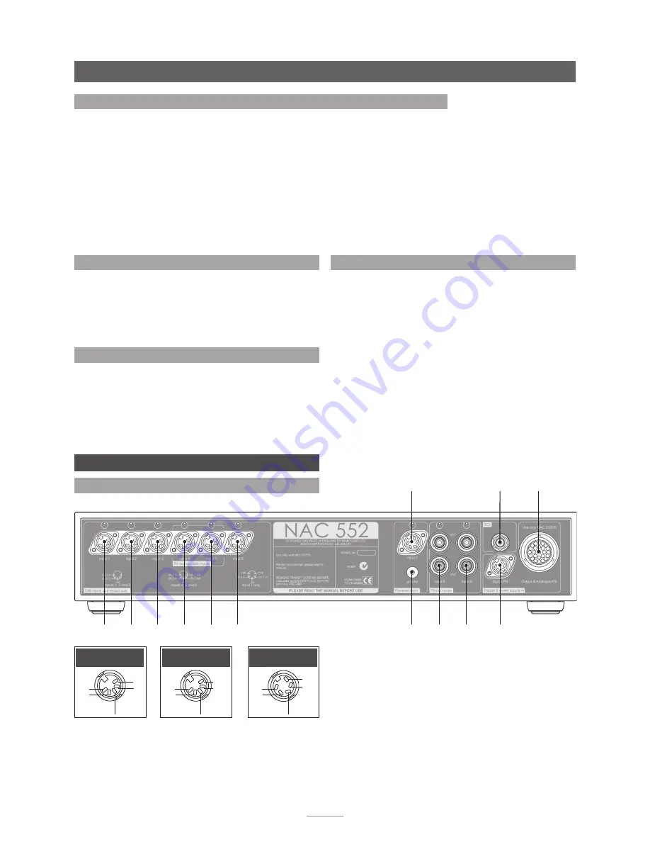 NAIM NAC 152 XS Скачать руководство пользователя страница 6