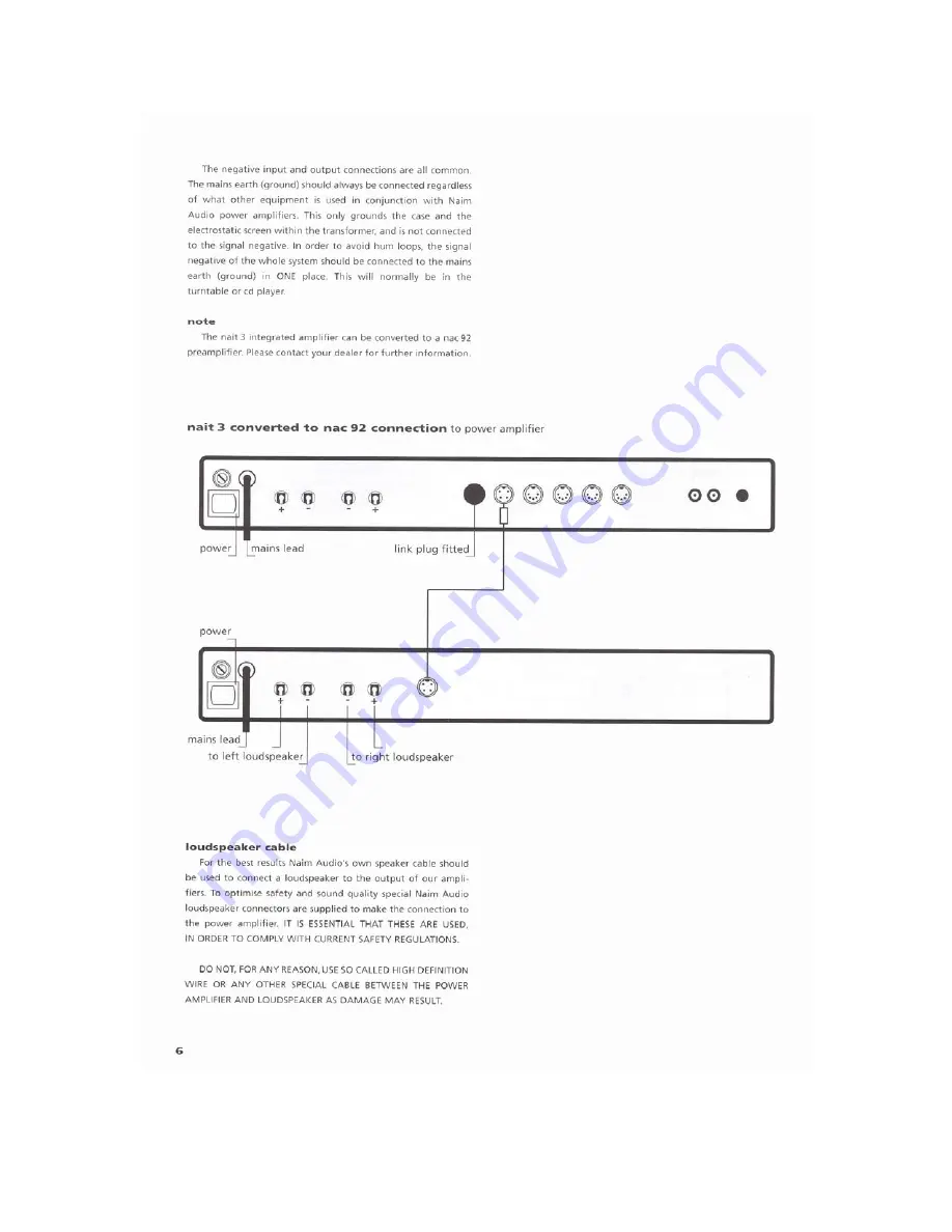 NAIM nait 3 Owner'S Manual Download Page 7