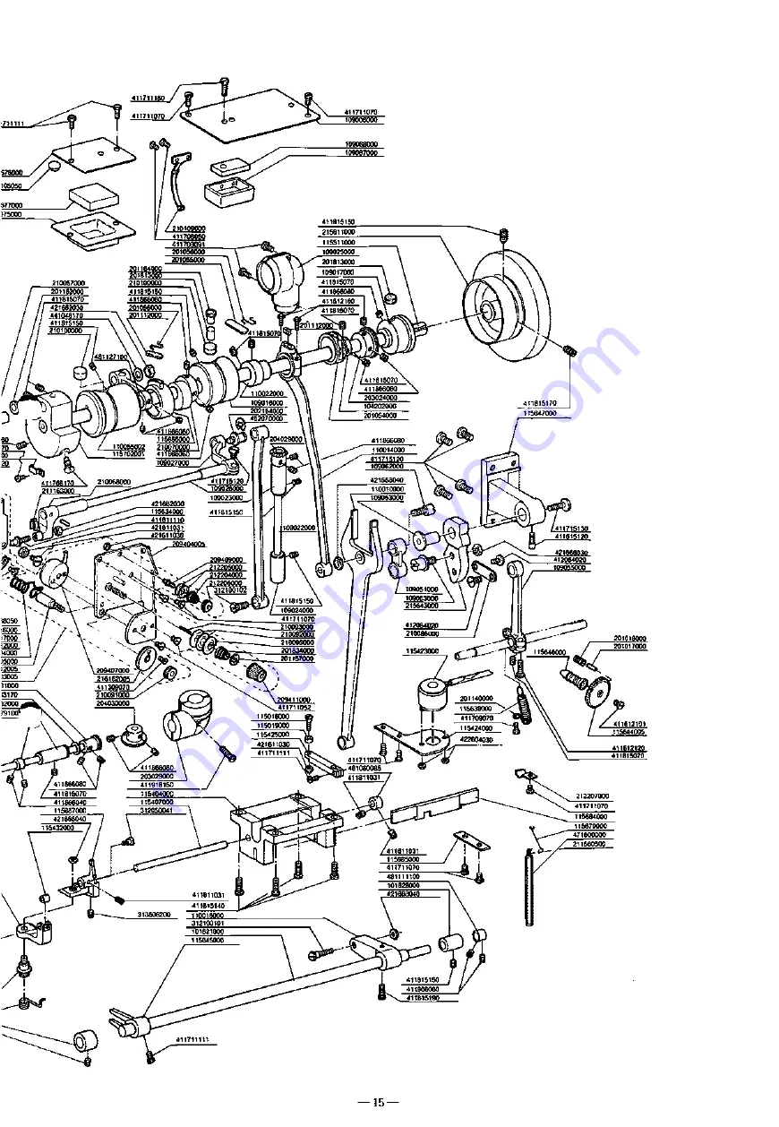 Nakajima 281LY-B Instruction Book & Parts Book Download Page 16