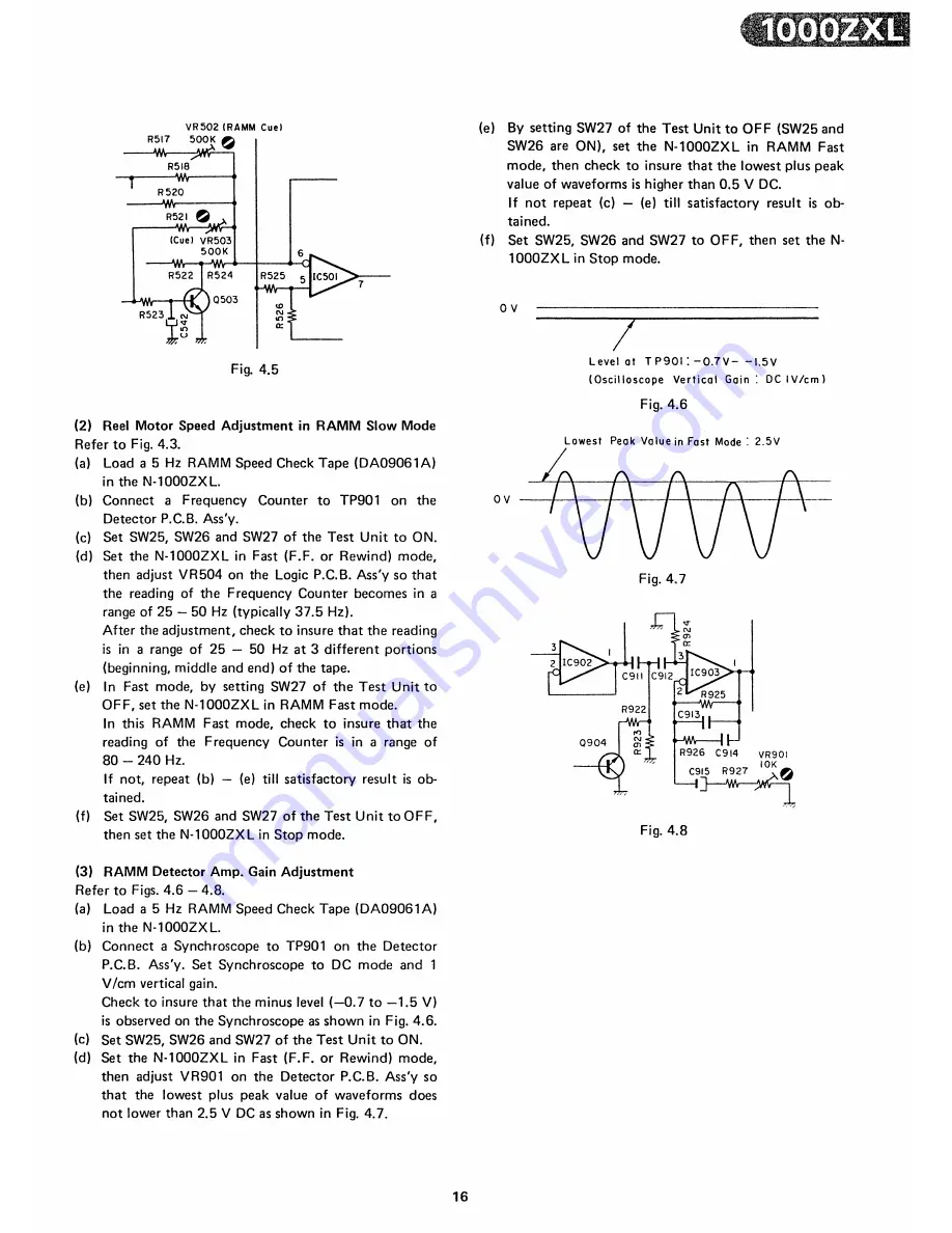 Nakamichi 1000ZXL Service Manual Download Page 17