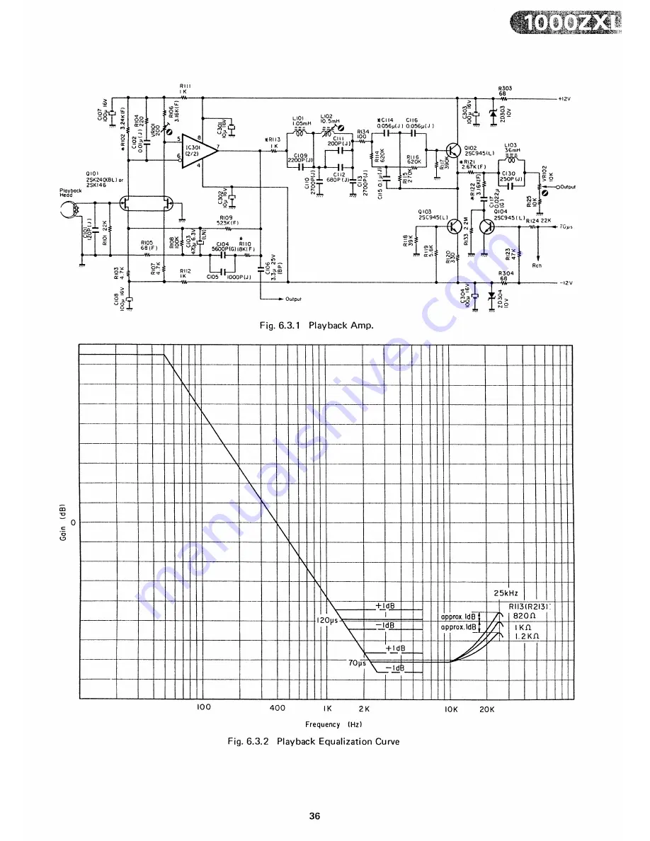 Nakamichi 1000ZXL Service Manual Download Page 37