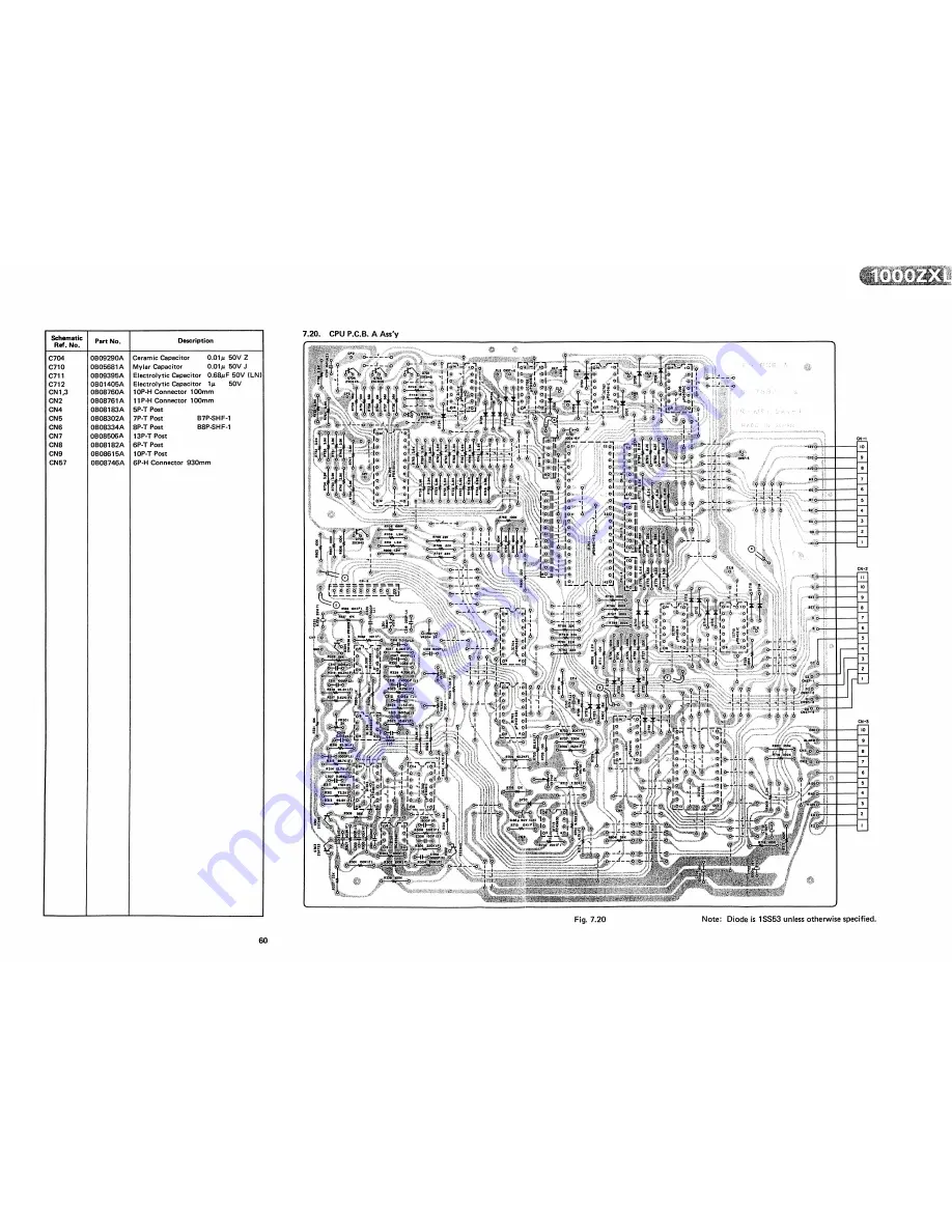 Nakamichi 1000ZXL Service Manual Download Page 61