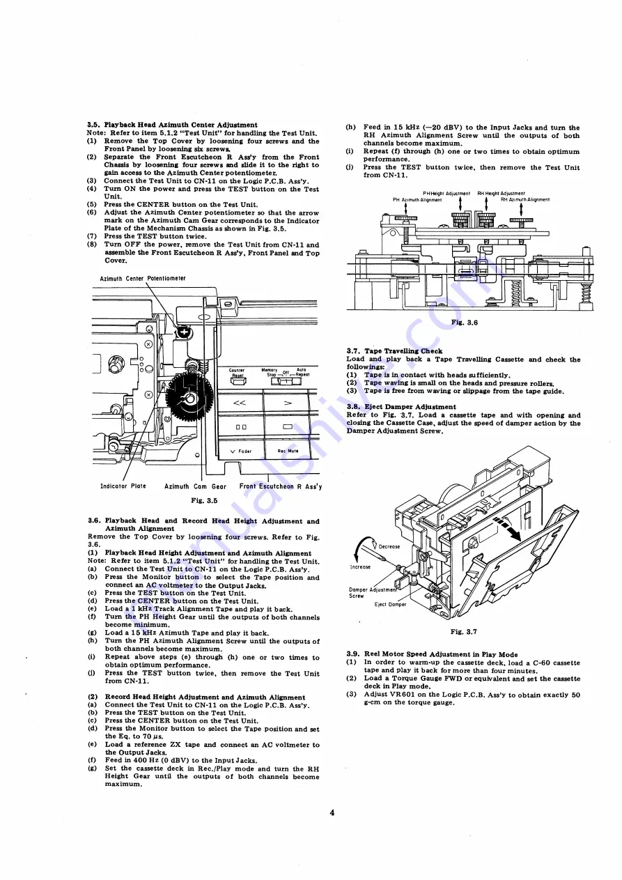 Nakamichi CR-7 Service Manual Download Page 5