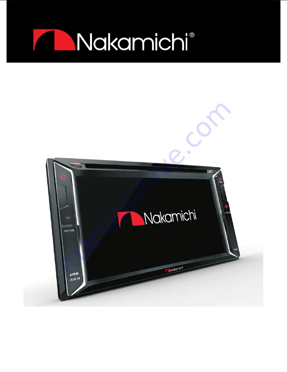 Nakamichi NA1600 User Manual Download Page 1