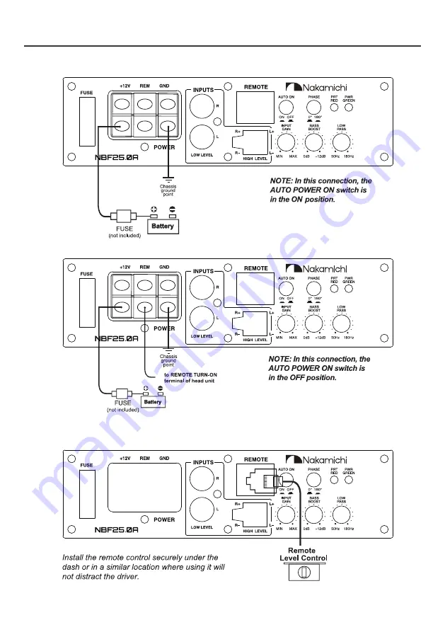 Nakamichi NBF25.0A User Manual Download Page 4