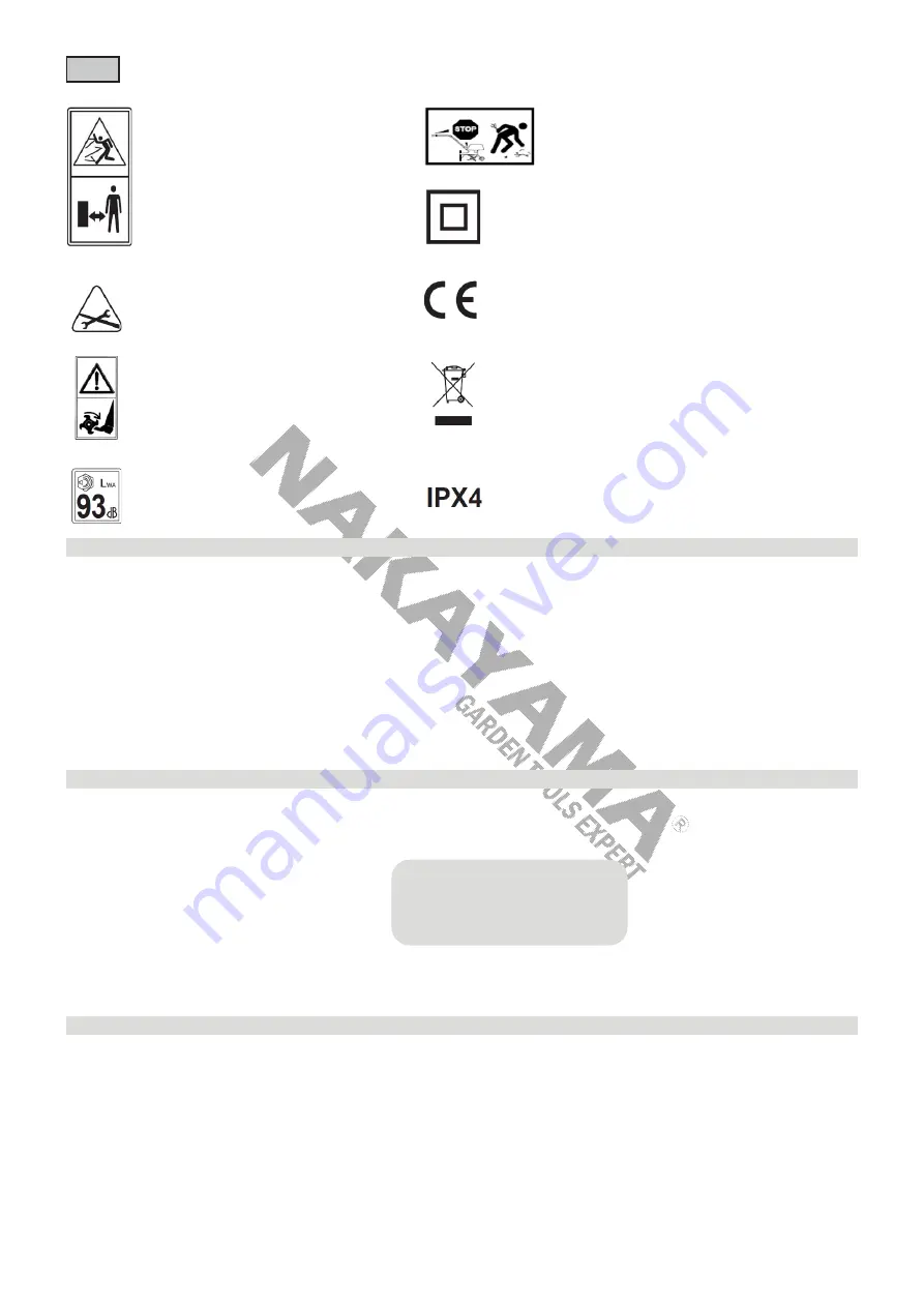 Nakayama MB2100 Скачать руководство пользователя страница 16