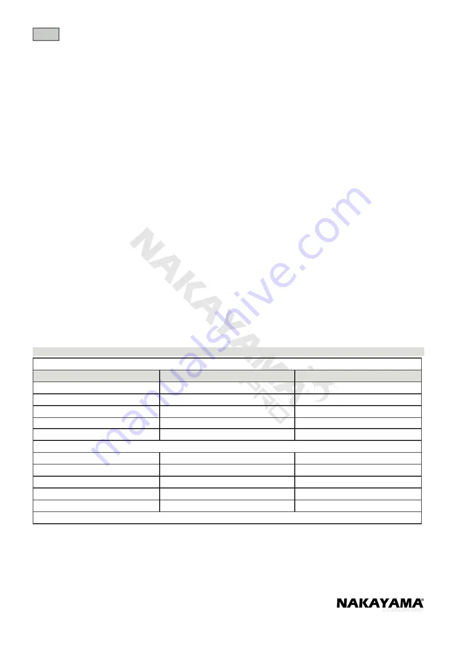 Nakayama PRO PS2600 User Manual Download Page 12