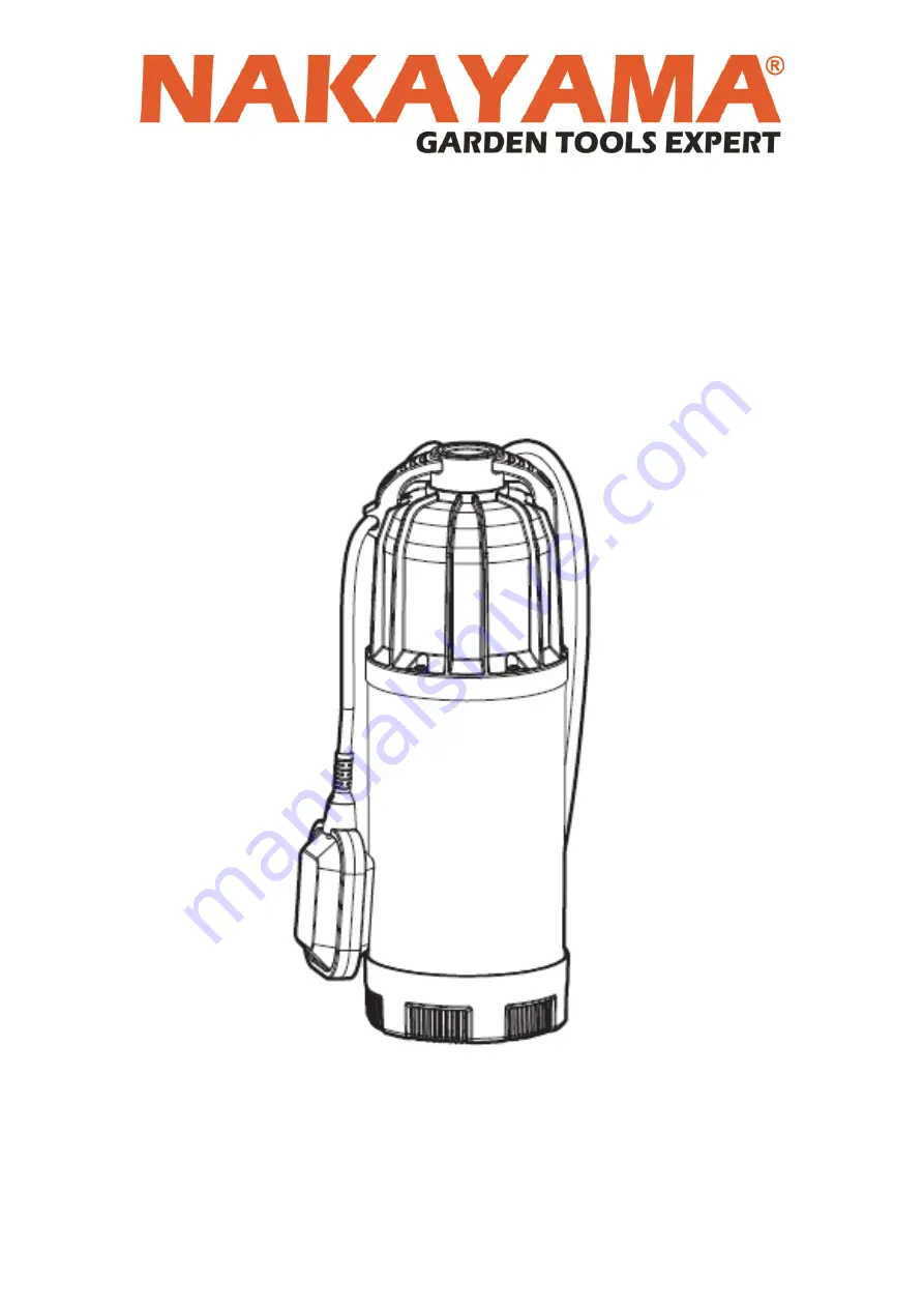 Nakayama SP1040 Скачать руководство пользователя страница 1