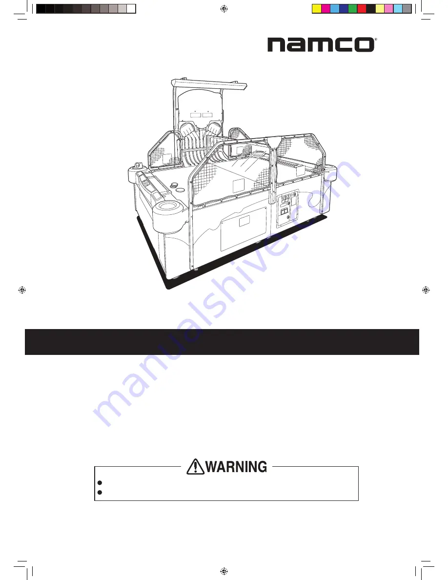 NAMCO PAC-MAN SMASH Operation Manuals Download Page 1