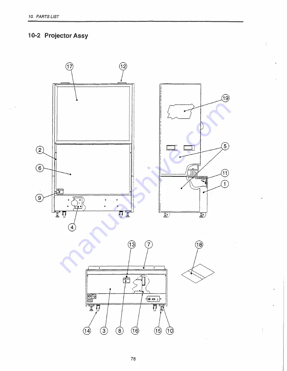 NAMCO Panic Park DX Operation Manual Download Page 84