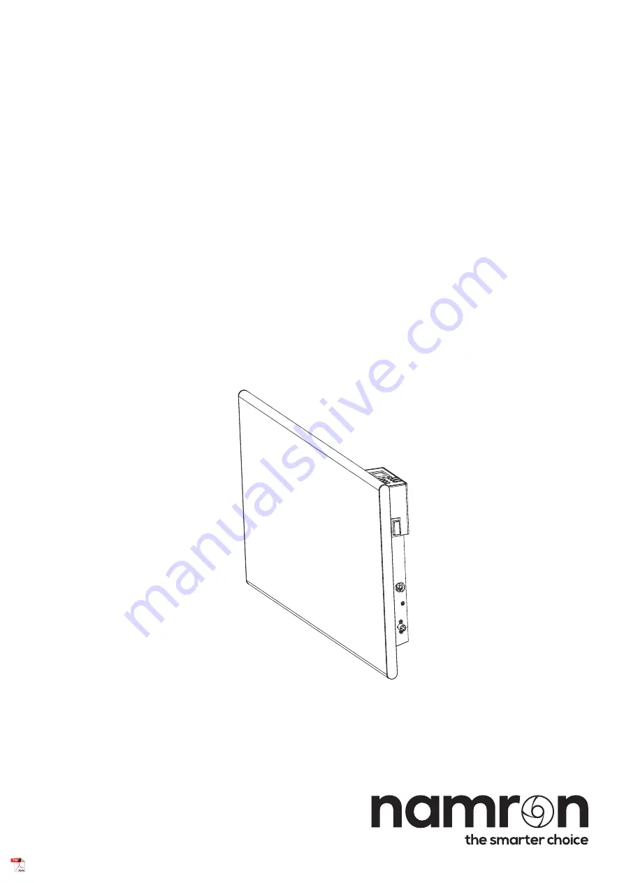 Namron PANELOVN 400W Скачать руководство пользователя страница 1