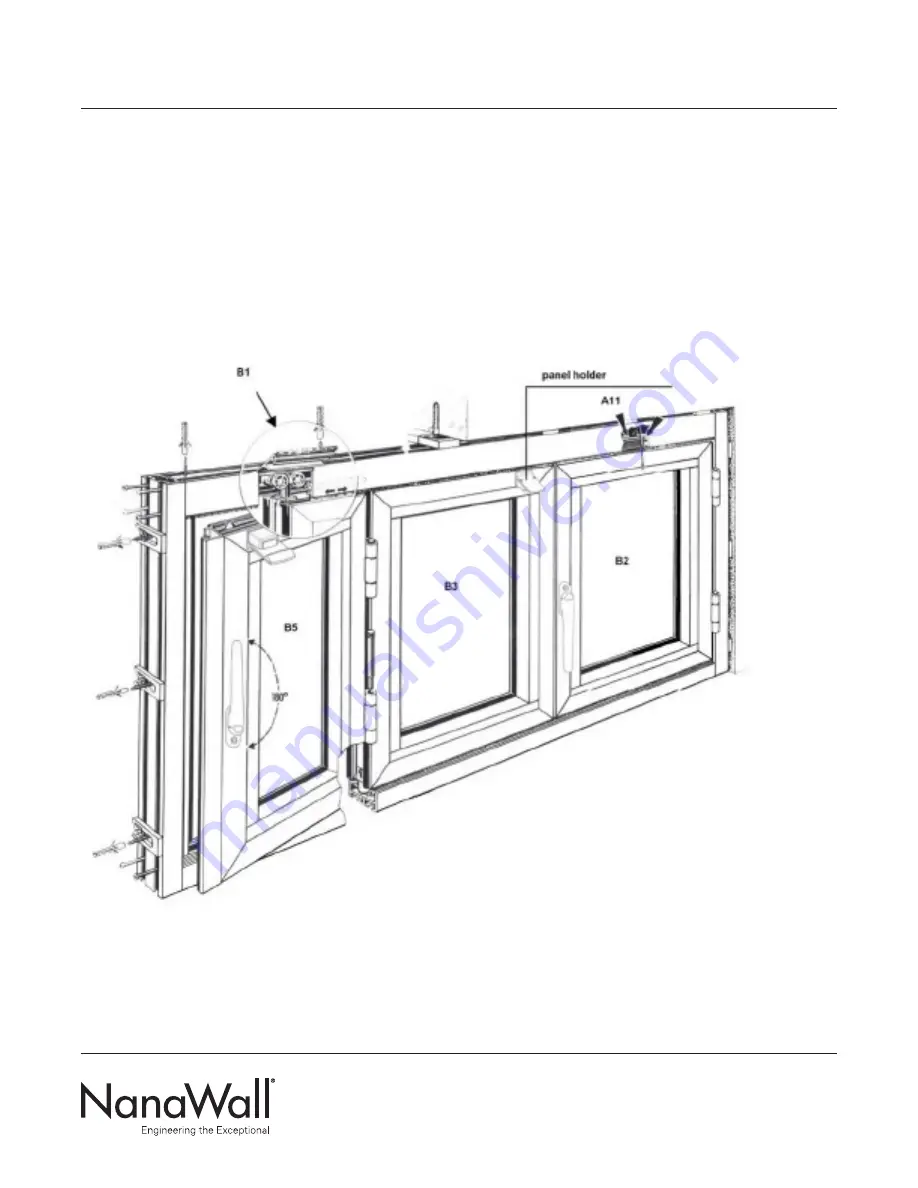 NanaWall SL45 Скачать руководство пользователя страница 5